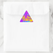 Sticker Triangulaire Create Your USA Hope We Are Stronger Together (Sac)
