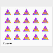 Sticker Triangulaire Create Your USA Hope We Are Stronger Together (Feuille)
