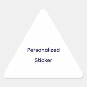 Sticker Triangulaire Créez votre personnalisation
