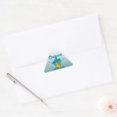 Sticker Triangulaire Croquet Chick #7 (Enveloppe)