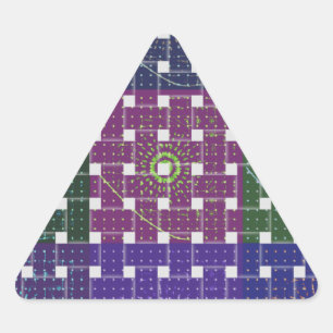 Sticker Triangulaire cute boxes