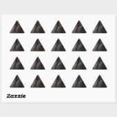 Sticker Triangulaire Cygne noir (Feuille)