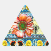 Sticker Triangulaire Danse ancienne (Devant)