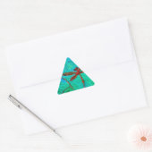 Sticker Triangulaire Danse Dragonfly (Enveloppe)
