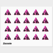 Sticker Triangulaire Danseurs de ballet (Feuille)