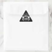 Sticker Triangulaire des choses lourdes qui volent (Sac)