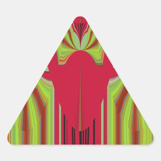Sticker Triangulaire Design Hakuna Matata sans faille (Devant)