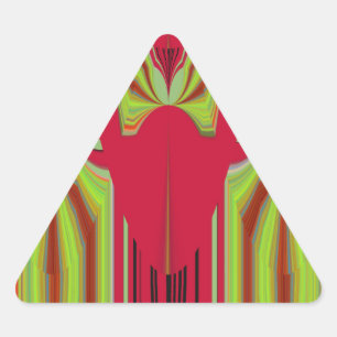 Sticker Triangulaire Design Hakuna Matata sans faille