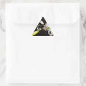 Sticker Triangulaire Design irlandais - Collection de laiton et de fleu (Sac)