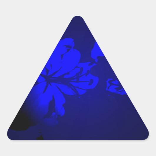 Sticker Triangulaire Design irlandais - La collection Flower (Devant)