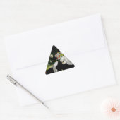 Sticker Triangulaire Design irlandais - La collection Flower (Enveloppe)
