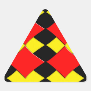 Sticker Triangulaire Diamants