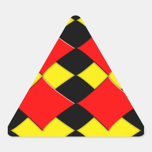 Sticker Triangulaire Diamants (Devant)