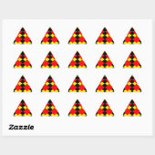 Sticker Triangulaire Diamants (Feuille)