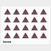 Sticker Triangulaire Dieu vous bénisse Giraffes Art Imprimer/Design (Feuille)