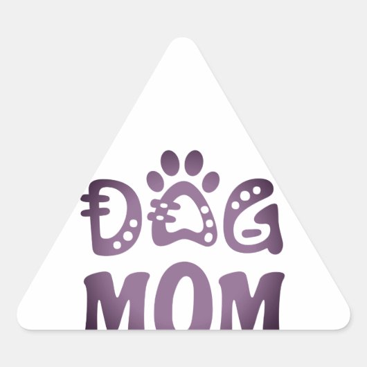 Sticker Triangulaire Dog (Devant)