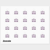 Sticker Triangulaire Dog (Feuille)