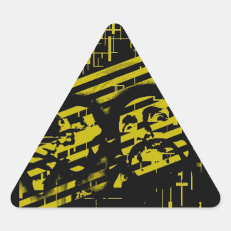 Sticker Triangulaire Double tuer