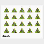 Sticker Triangulaire Dragonfly (Feuille)