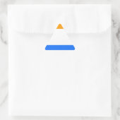 Sticker Triangulaire Drapeau du prince (Sac)