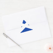 Sticker Triangulaire Drapeau écossais - Image de haute qualité (Enveloppe)