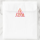 Sticker Triangulaire Drôle cadeau pour les amateurs de café (Sac)