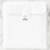 Sticker Triangulaire Drôle Chef Pun Bone Appetit Halloween Candy (Sac)