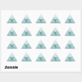 Sticker Triangulaire Élément météorologique #3 (Feuille)