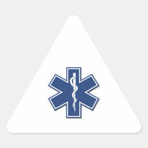 Sticker Triangulaire EMS Star of life