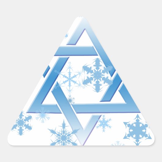 Sticker Triangulaire en (Devant)