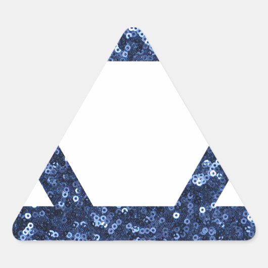 Sticker Triangulaire étoile de david (Devant)