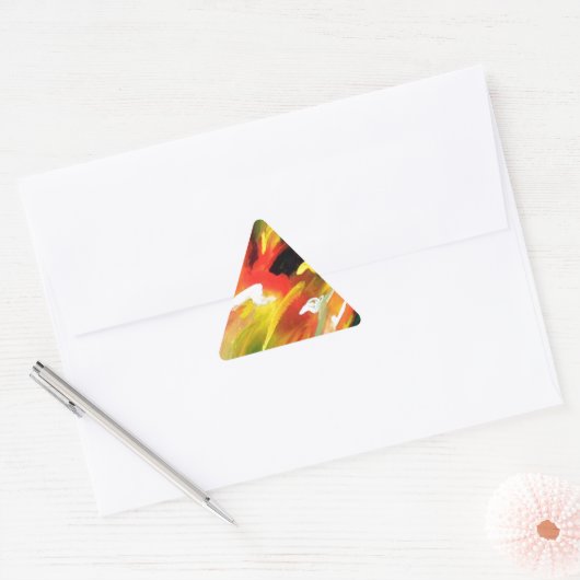Sticker Triangulaire Expressionism (Enveloppe)