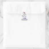 Sticker Triangulaire Fermer la servante (Sac)