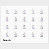 Sticker Triangulaire Fermer la servante (Feuille)
