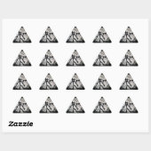 Sticker Triangulaire Fermeture (Feuille)