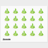 STICKER TRIANGULAIRE FEUILLE DE MOUSSE (Feuille)