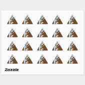 Sticker Triangulaire Fils (Feuille)