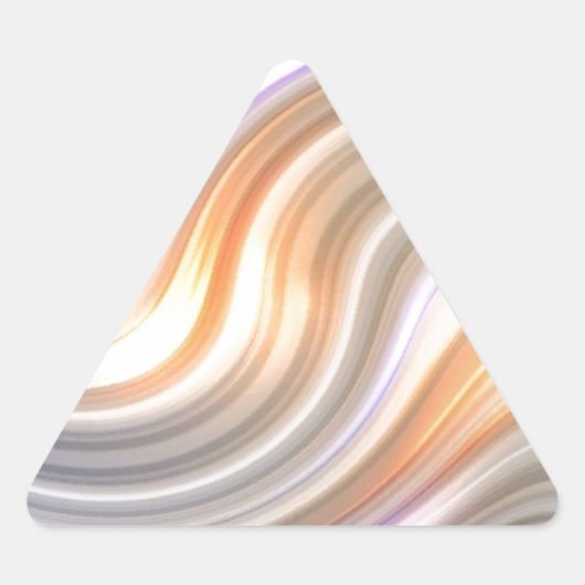 Sticker Triangulaire Flèches en mouvement (Devant)