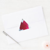 Sticker Triangulaire Fleur céleste : Un Rose contre le ciel (Enveloppe)