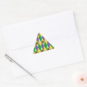 Sticker Triangulaire Fleur de lis (Enveloppe)