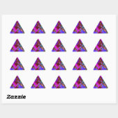 Sticker Triangulaire Flit Hippie Dragonfly (Feuille)