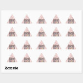 Sticker Triangulaire Floral Boho Mama (Feuille)