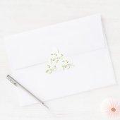 Sticker Triangulaire Flore et Fleurs (Enveloppe)