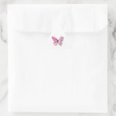 Sticker Triangulaire Flower Butterfly (Sac)