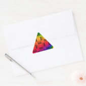 Sticker Triangulaire Flux d'amour_ (Enveloppe)