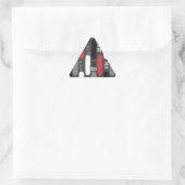Sticker Triangulaire Folie de skateboard (GRB) (Sac)