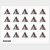 Sticker Triangulaire Folie de skateboard (GRB) (Feuille)