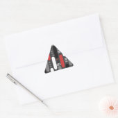Sticker Triangulaire Folie de skateboard (GRB) (Enveloppe)
