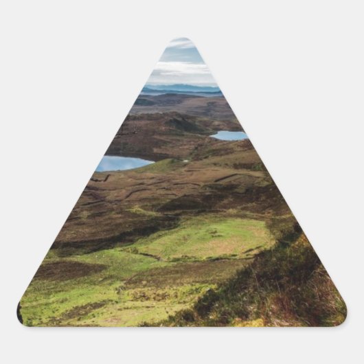 Sticker Triangulaire Follow your dreams ! (Devant)