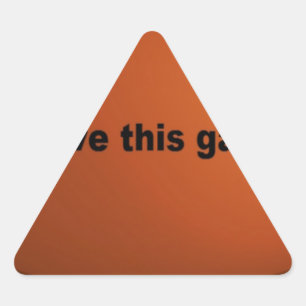 Sticker Triangulaire football américain